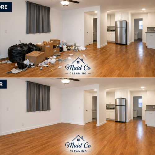 Before and After Moving Clean